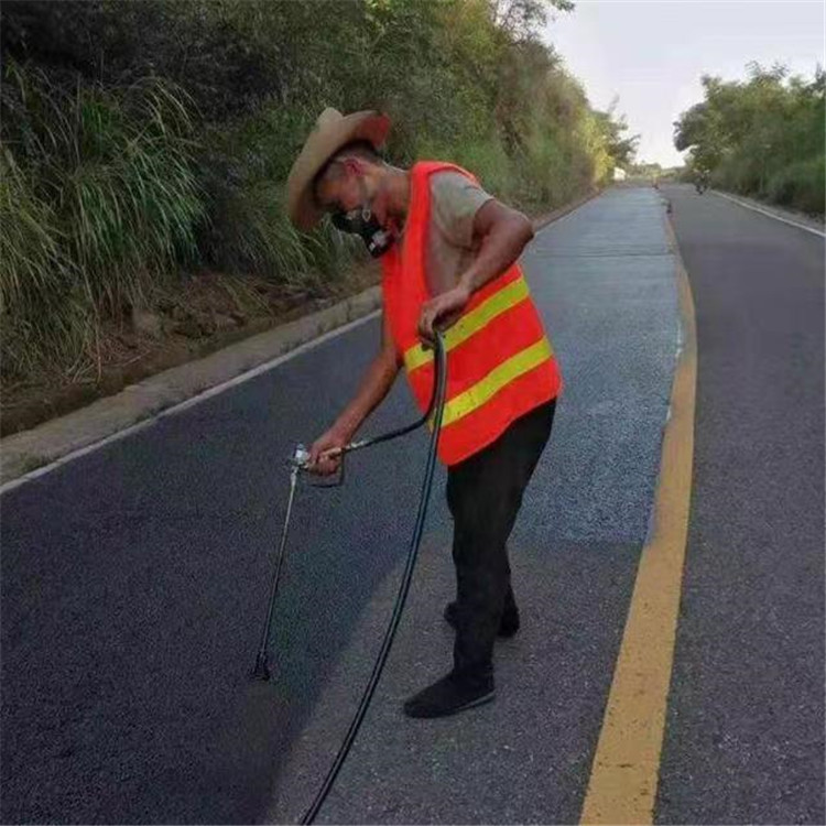 枣庄 彩色防滑路面的底涂是保障路面附着力